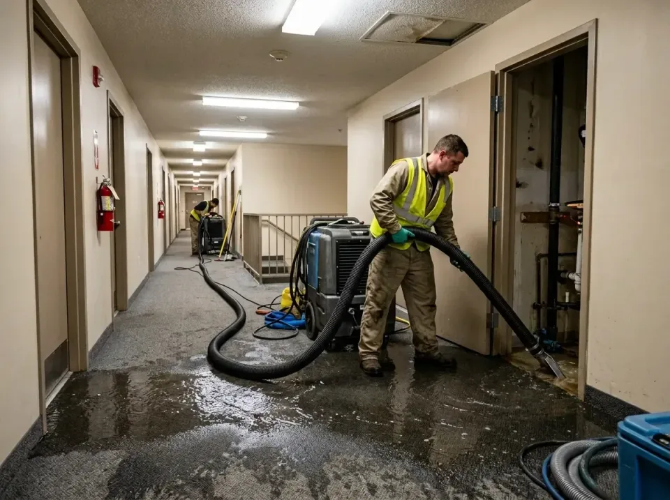 multi-unit-apartment-hallway-f-005 — frequently asked questions, Emergency Burst Pipe Water Extraction & Removal in Ormond B…